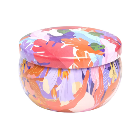 Lata Aluminio para Vela 4 oz. Tropi Color