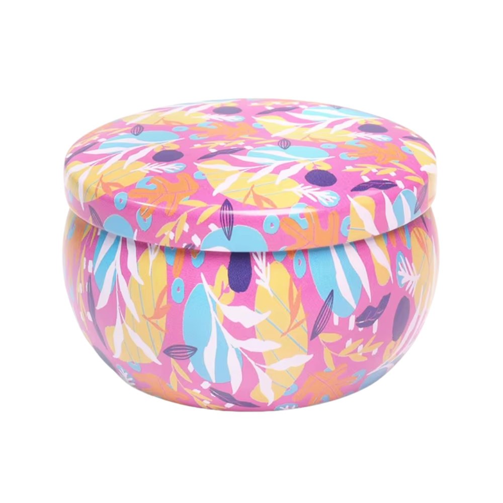 Lata para Velas Aluminio Tro-Pink 4oz