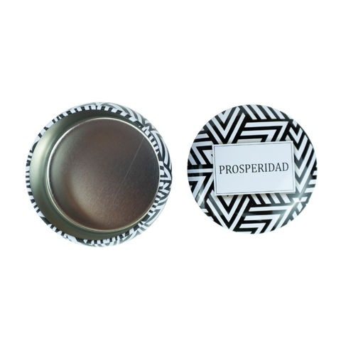 Lata para Vela Aluminio 4oz Prosperidad