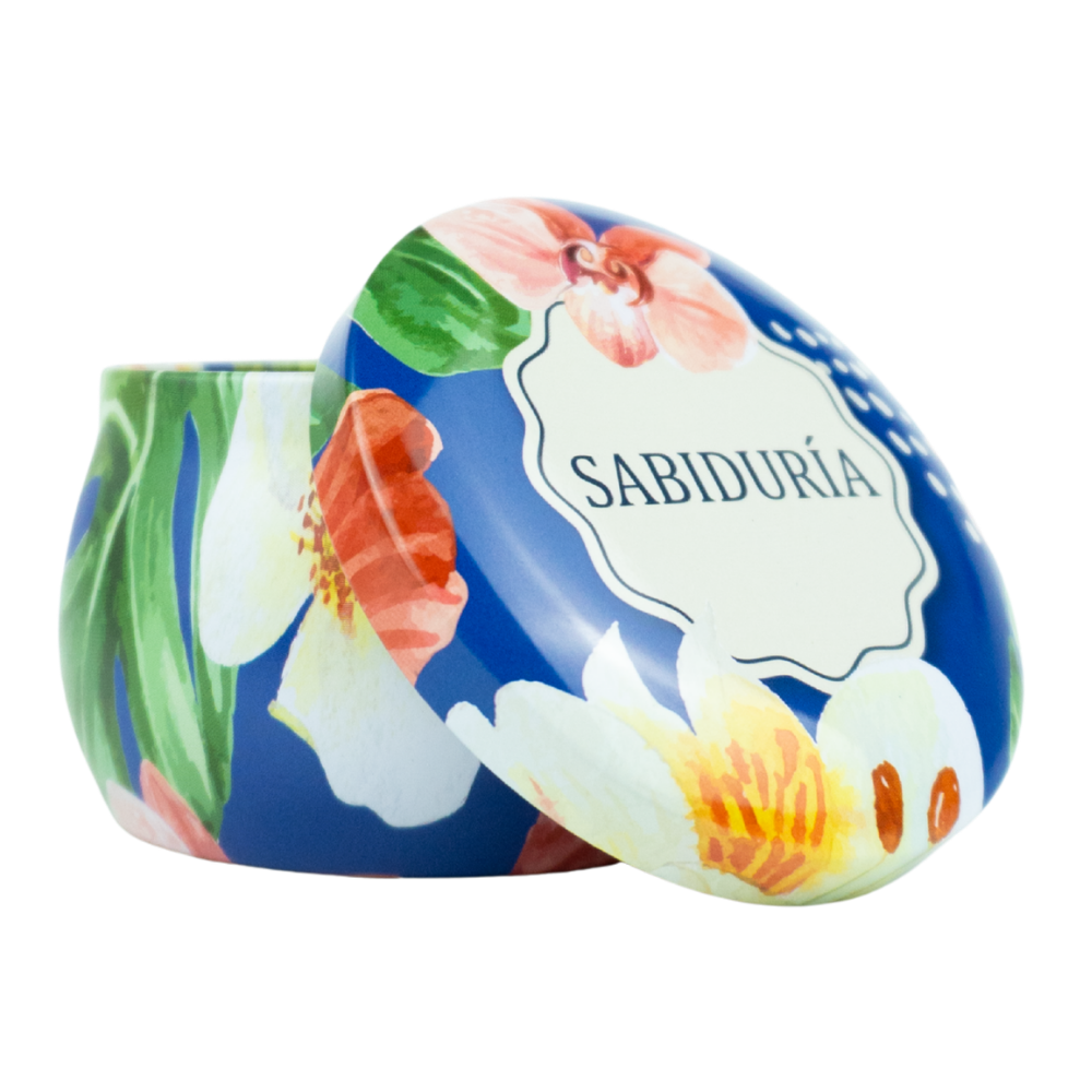 Lata para Vela Aluminio 4oz Sabiduría