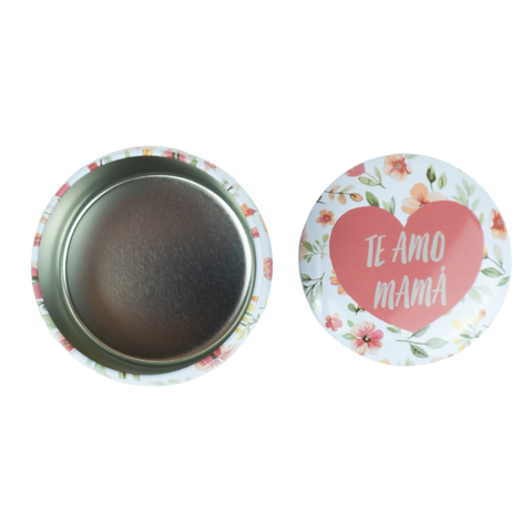 Lata para Vela Aluminio 4oz Mamá
