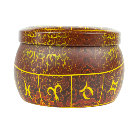 Lata para Vela Aluminio 4oz Zodiaco