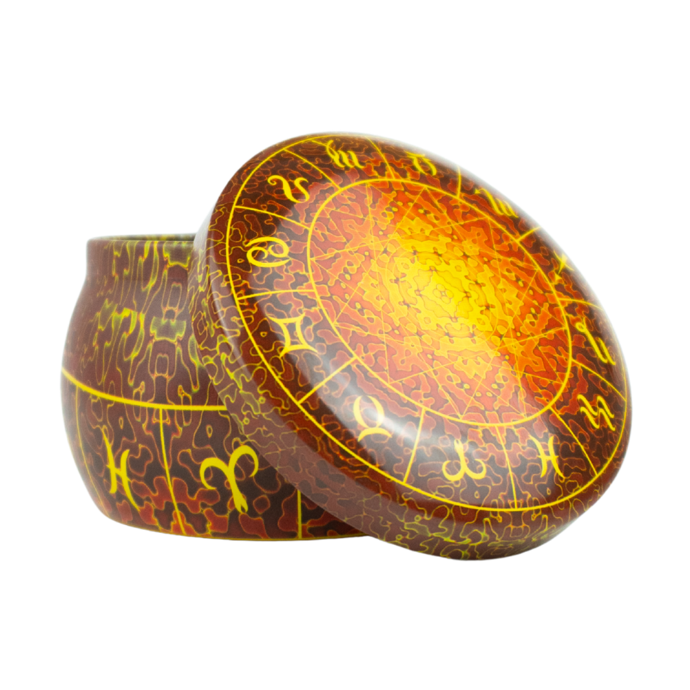 Lata para Vela Aluminio 4oz Zodiaco