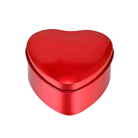 Lata de Corazón Roja