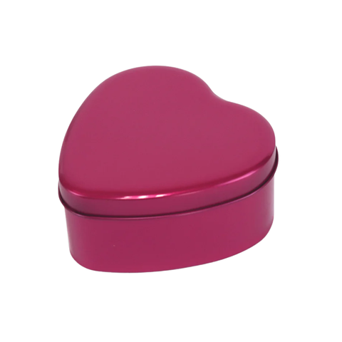 Lata de Corazón Magenta