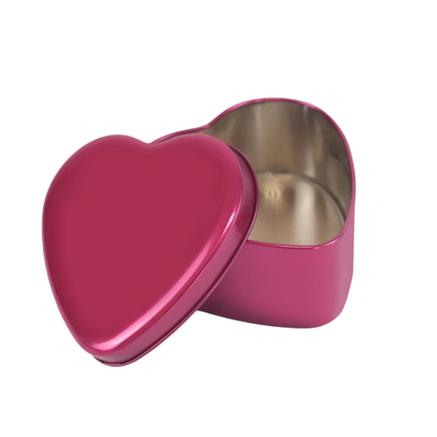 Lata de Corazón Magenta
