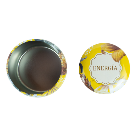 Lata para Vela Aluminio 4oz Energía