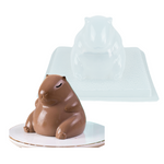 Molde Gelatinero de Plástico Capibara 3D