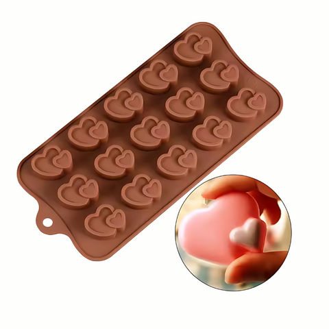 Molde Corazones Choco