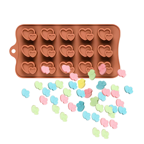 Molde Corazones Choco