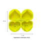 Molde De Silicón 4 Corazones Grandes