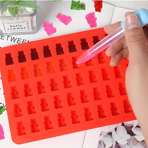 Molde Mini Panditas para Gomitas