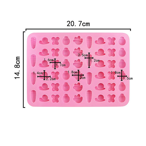 Molde De Silicón Mini Gomosos