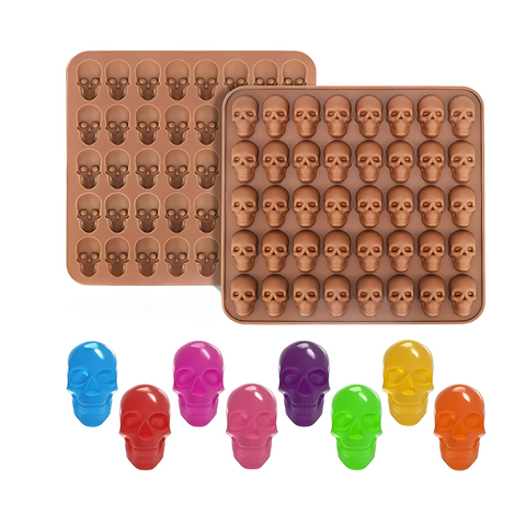 Molde Gomitas Calavera
