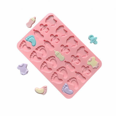 Molde baby 20 cavidades de silicón para repostería
