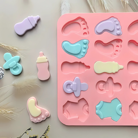 Molde baby 20 cavidades de silicón para repostería