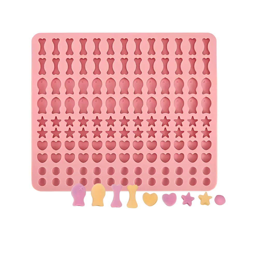 Molde Gomitas 130 Figuras Gran Formato