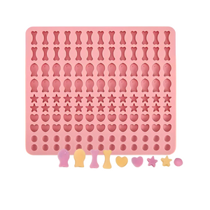 Molde Gomitas 130 Figuras Gran Formato