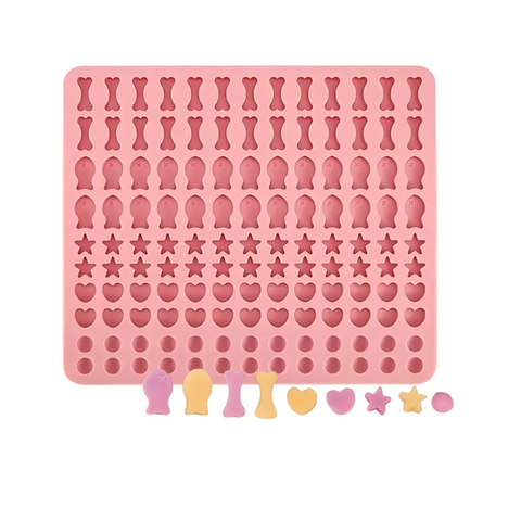 Molde Gomitas 130 Figuras Gran Formato