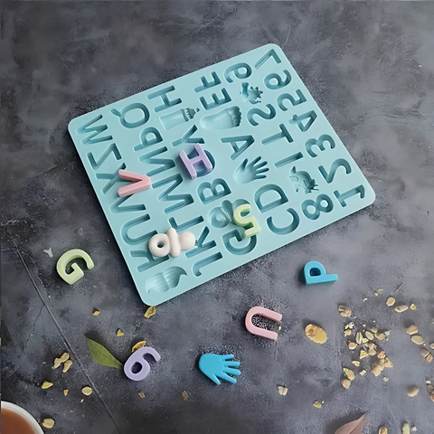 Molde De silicón Letras baby Shower