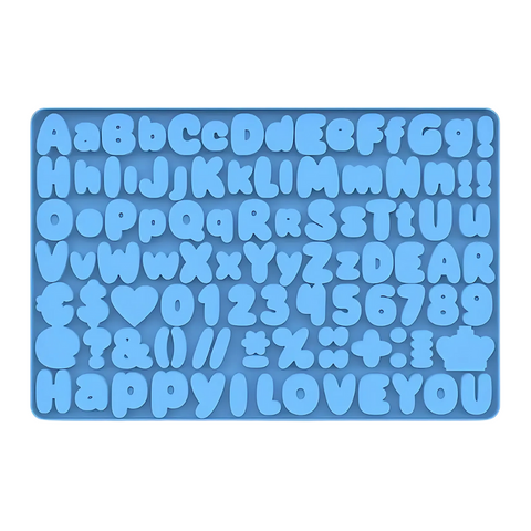 Molde ABC Números 100 Figuras Gran Formato