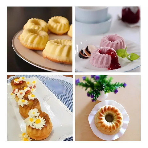 Molde Gelatineros individuales Set 12 Pz