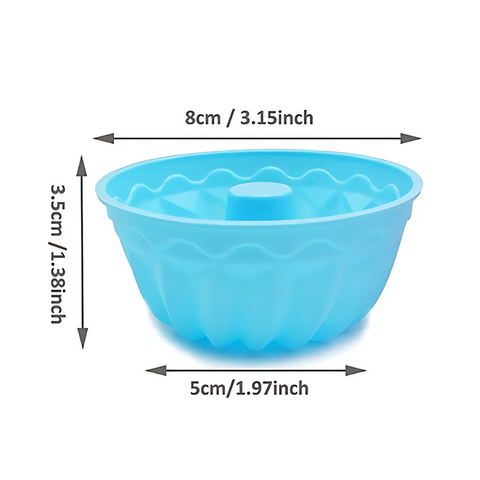 Molde Gelatineros individuales Set 12 Pz