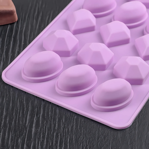 Molde Chocolatero Joyas y Diamantes