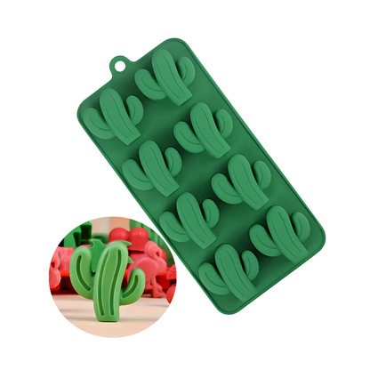 Molde de Cactus 8 Cavidades