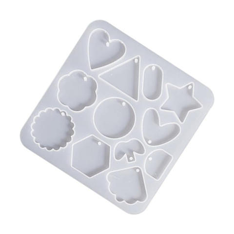 Molde 12 Dijes Resina