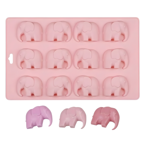 Molde 12 Elefantes