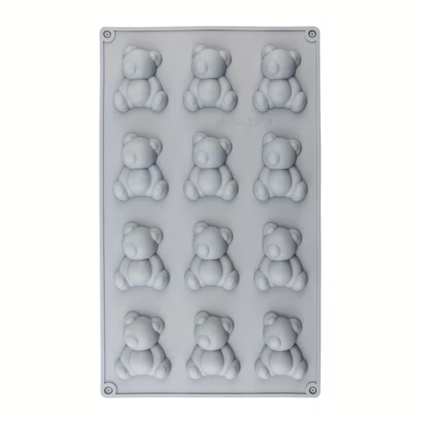 Molde 12 Ositos Sentados