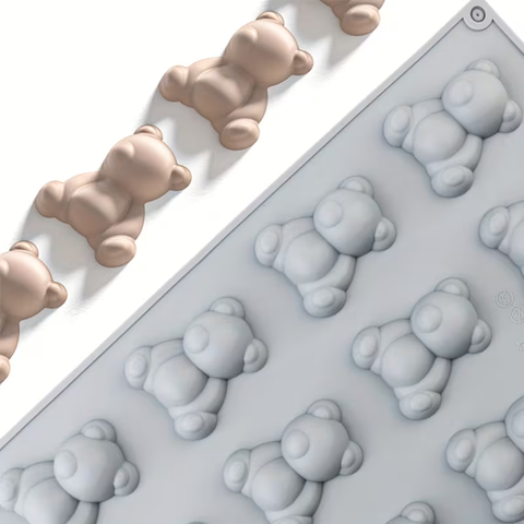 Molde 12 Ositos Sentados