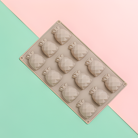 Molde de 12 Piñas Geométricas