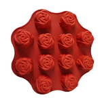 Molde 12 Rosas