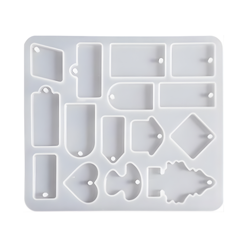 Molde 15 Dijes Resina