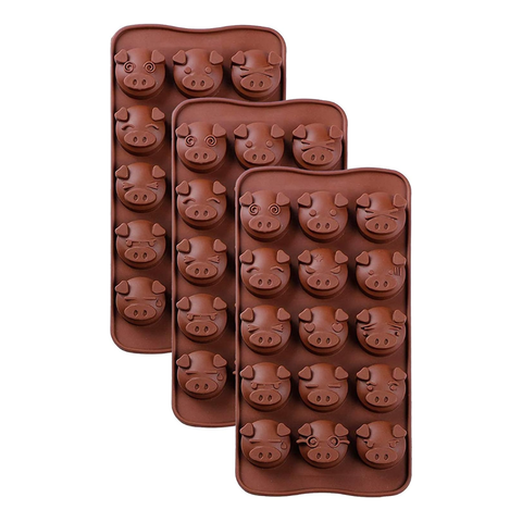 Molde 15 Puerquitos Emociones