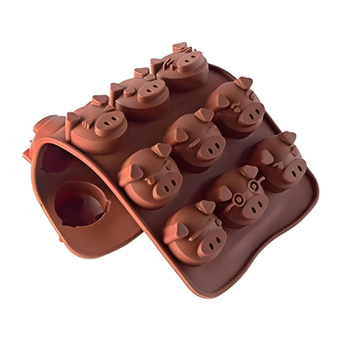 Molde 15 Puerquitos Emociones