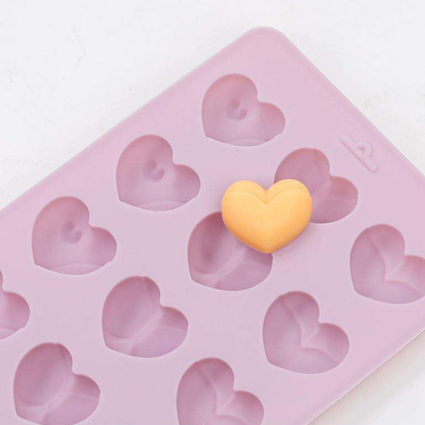 Molde 18 Corazones Globo