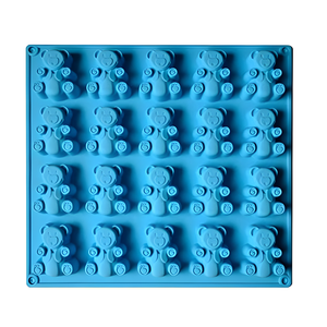 Molde 20 Ositos con Moño
