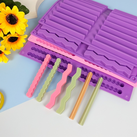 Molde 20 Velas Zic Zac