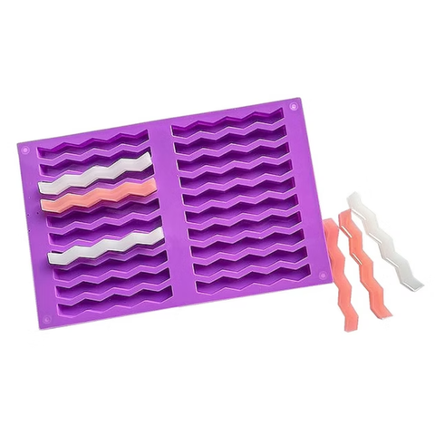 Molde 20 Velas Zic Zac