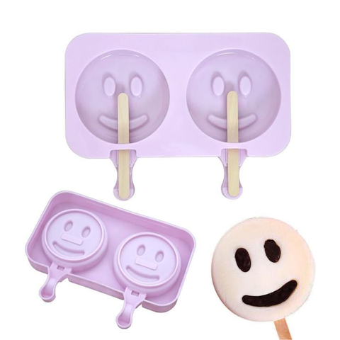 Molde Paletas 2 Caritas Feliz