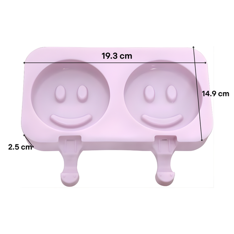 Molde Paletas 2 Caritas Feliz