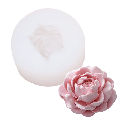 Molde 3D Flor Abriendo