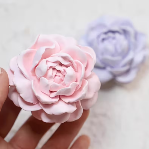Molde 3D Flor Abriendo