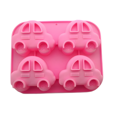 Molde 4 Carritos Beatle