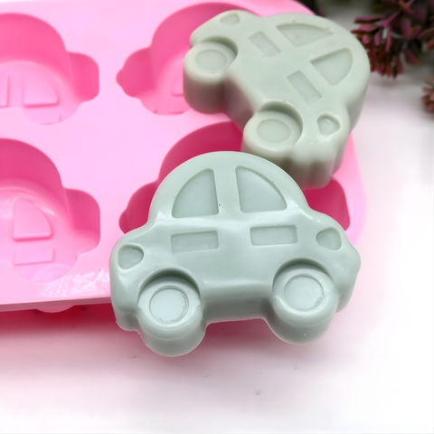 Molde 4 Carritos Beatle