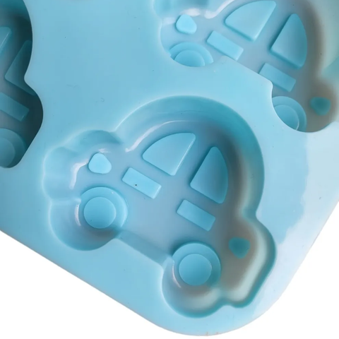 Molde 4 Carritos Beatle