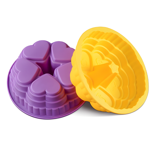 Molde Rosca 5 Corazones